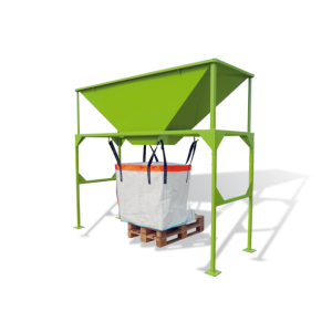 TOLVA DE LLENADO BIG BAG TBP11000 SOBRE ESTRUCTURA 1.220 LITROS