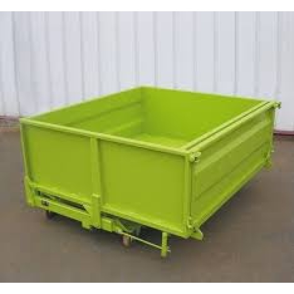 CONTENEDOR BASCULANTE ALTURA REDUCIDA 1300L - Imagen 3