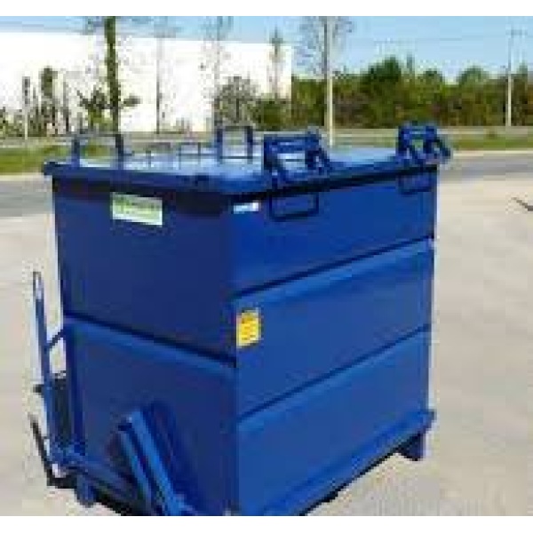 CONTENEDOR CON FONDO ABATIBLE CON ESTRIBOS ARTICULADOS - Imagen 4